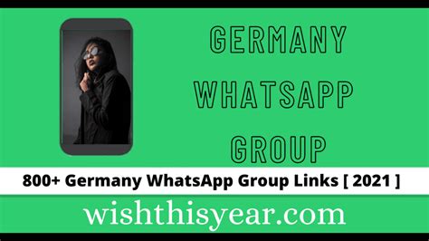 dating whatsapp group in germany
